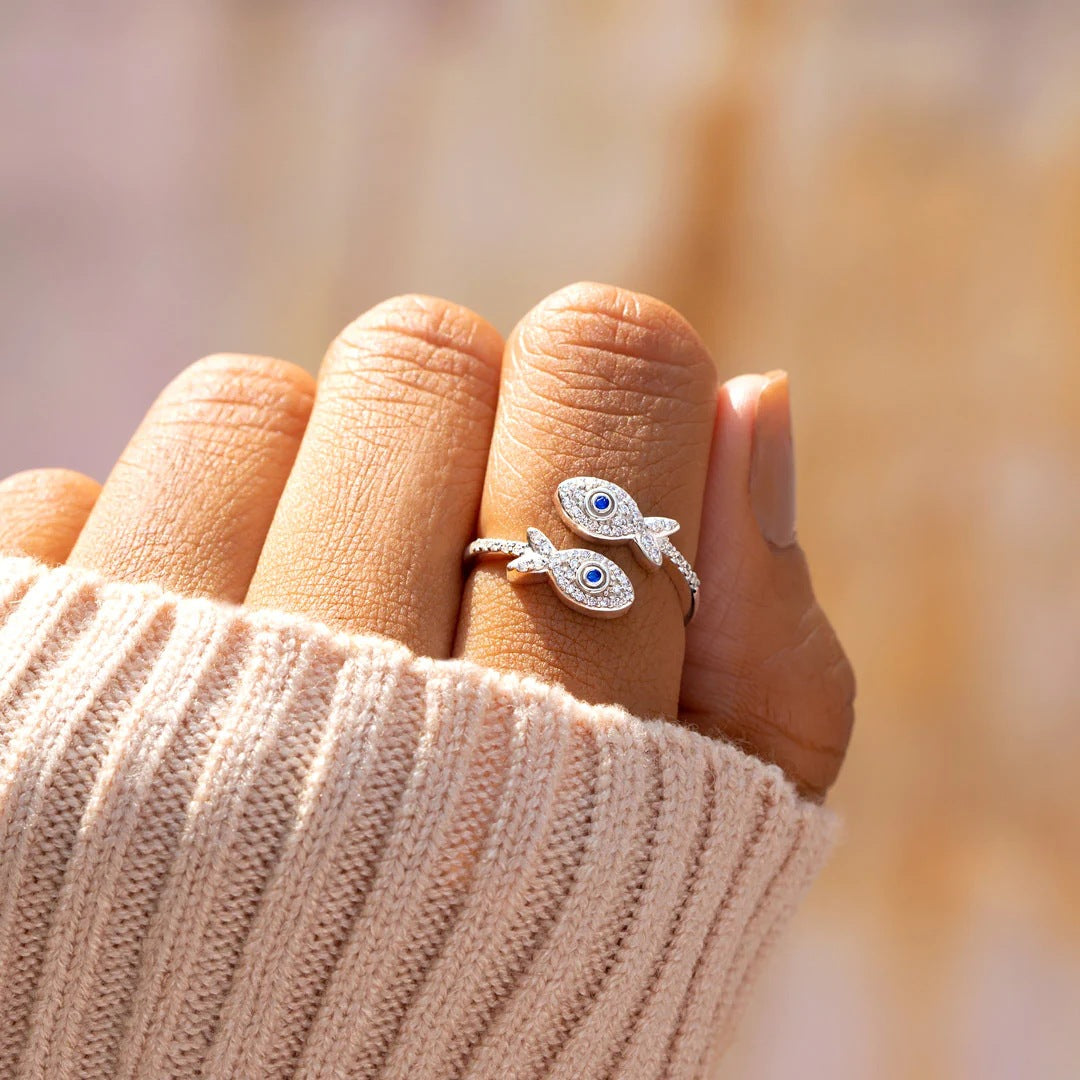 Fish Eye Ring by Silphina