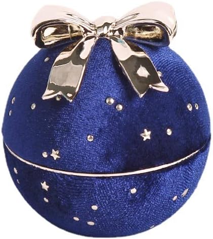 Round Christmas Necklace Box by Silphina