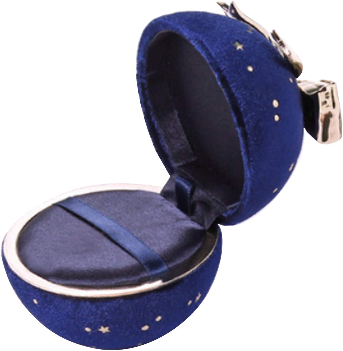 Round Christmas Necklace Box by Silphina