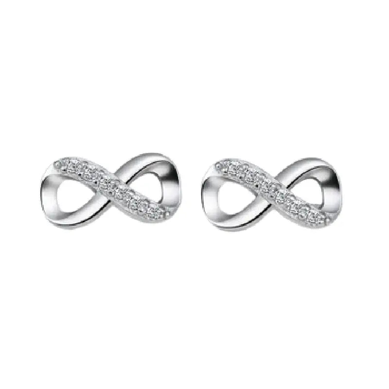 Infinity Love Earrings by Silphina