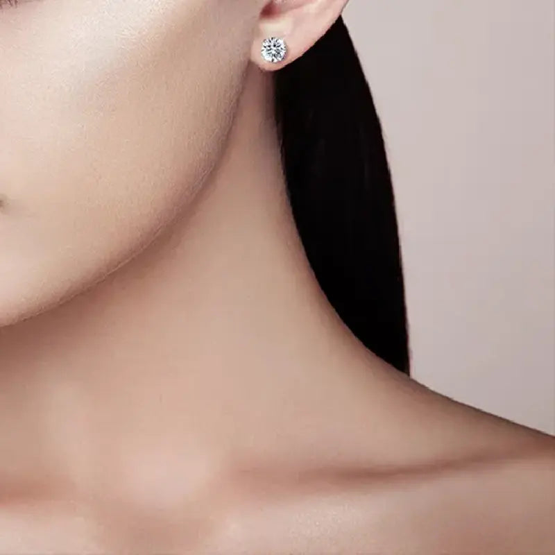 Raindrop Crystal Necklace set with earrings by Silphina