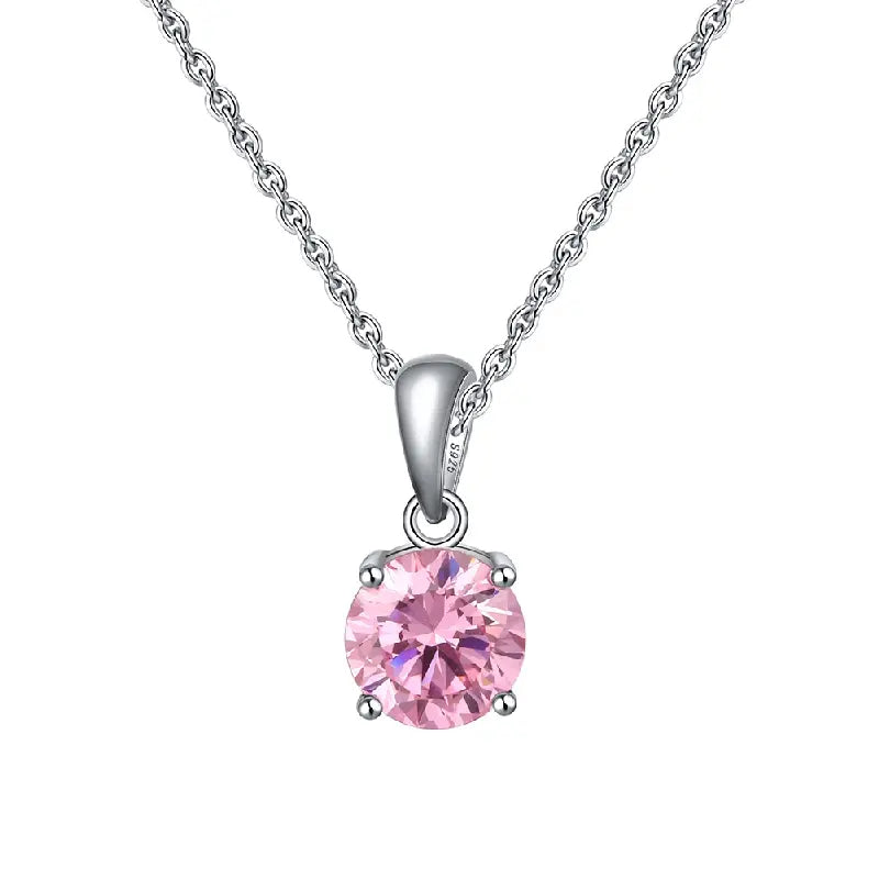 Classic Pink Necklace by Silphina