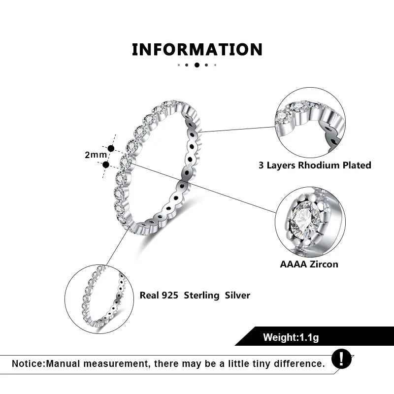 Classic Eternity Ring by Silphina