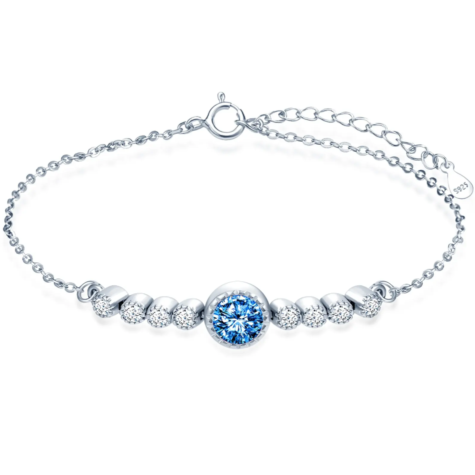 Ocean Heart Bracelet by Silphina