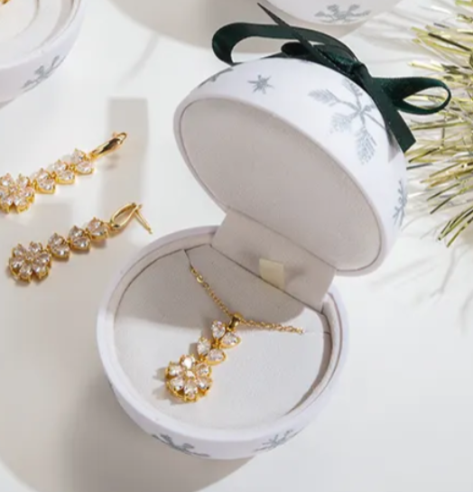 White Christmas Gift Box by Silphina