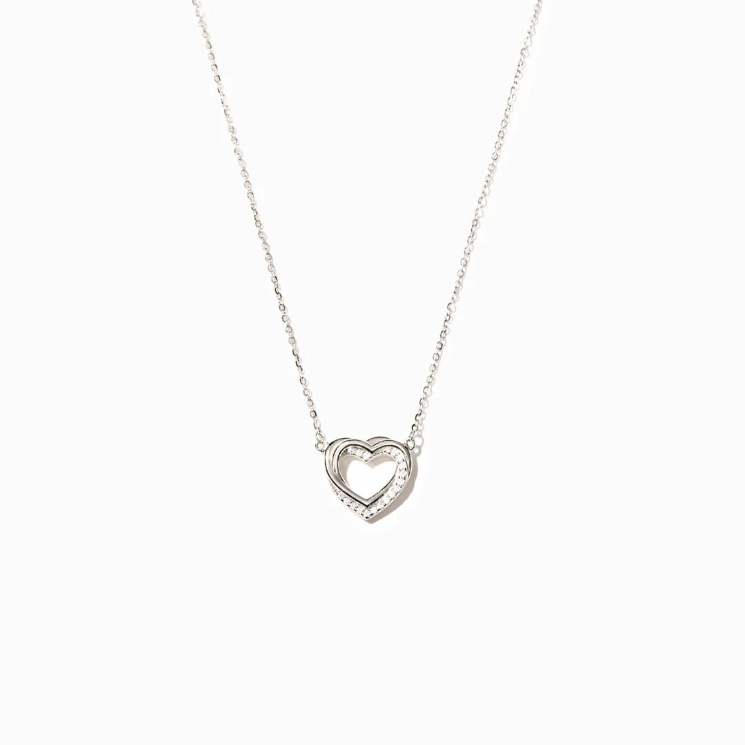 Twin Love Heart Necklace