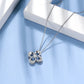 Four Leaf Clover Charm Pendant Necklace