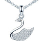 Swan Charm Necklace