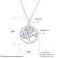 Multicolour Tree of Life Necklace