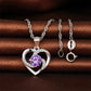 Purple Heart Necklace