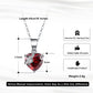 Enchanted Red Heart Necklace