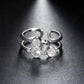 Hailstone Crystal Ring