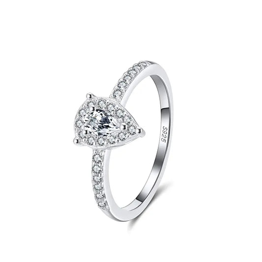 Pear Shape Diamond Ring