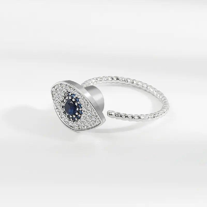 Silphina Evil Eye Ring