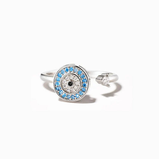 Round Evil Eye Ring